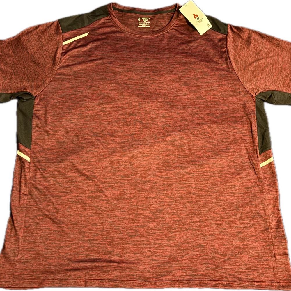 Casual Red Crew Neck Short Sleeve Tee